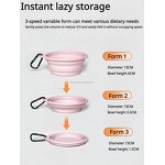 Collapsible Pet Bowl Manufacturer - Portable with Hook Factory Direct