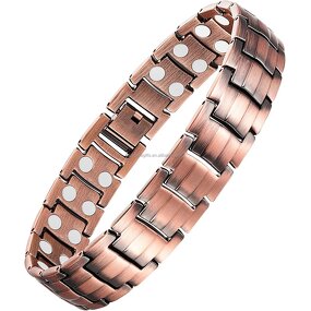 Magnetic Bracelet Manufacturer - Silver Plated Tungsten Quartz Jewelry
