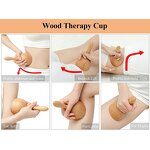 Wooden Gua Sha Tool Supplier - Anti Cellulite Roller Lymphatic Drainage