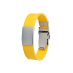Sport Bracelet Manufacturer - Stainless Steel Silicone Wristband Design