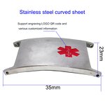 Silicone Wristband Supplier - Custom Logo Rubber Bracelet Stainless Steel