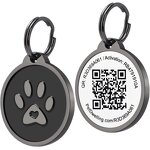 Dog Collar Tag Manufacturer - Custom Laser Engraved QR Code Stainless Steel