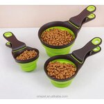 Pet Feeder Manufacturer - Foldable PP Bowl Set