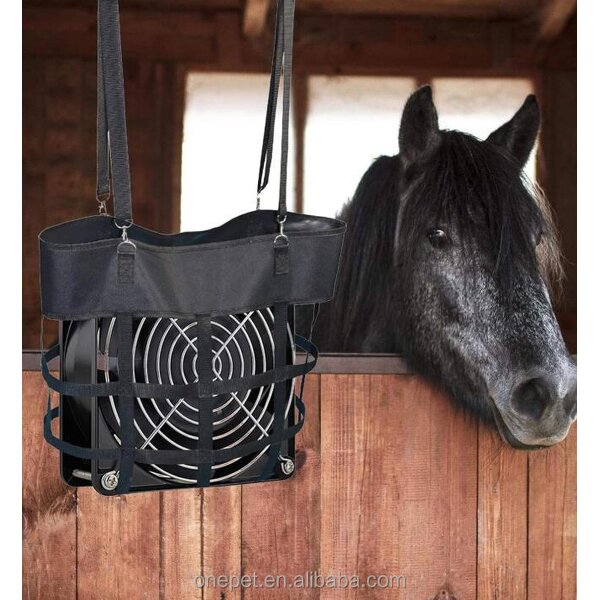 Horse Stable Fan Stand Manufacturer - Mesh Bag Holder