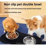 Pet Feeder Manufacturer - Silicone Double Bowl