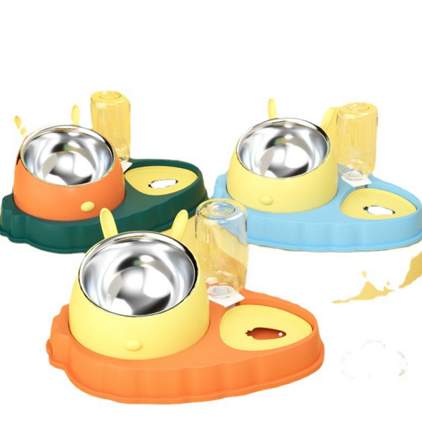Dog Bowl Manufacturer - Stainless Steel Double Bowl