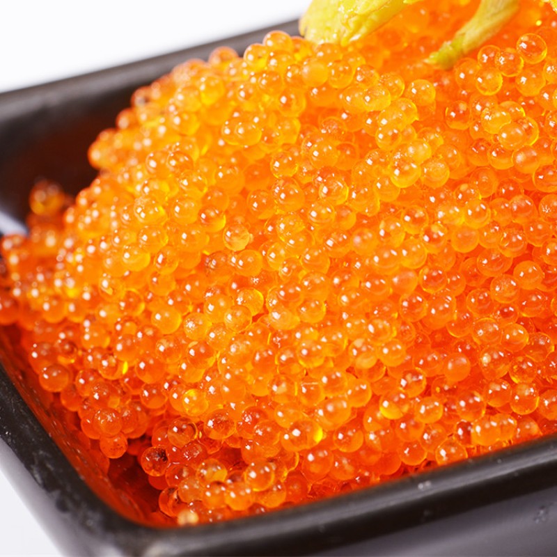 Frozen Tobiko Factory - Direct Sale Orange Caviar Seasoned Roe