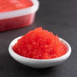 飞鱼籽生产商-冷冻绿芥末鱼子酱日式