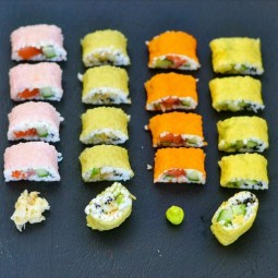 Colored Sushi Sheet Manufacturer - High Quality Natural Rainbow Wrap