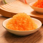 飞鱼籽生产商-冷冻绿芥末鱼子酱日式