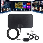 TV Antenna Supplier - 50-mile Indoor Flat-screen Signal Amplifier