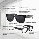 Smart Glasses Manufacturer - 8MP Camera Anti-Shake WiFi ChatGPT