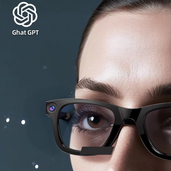 Smart Glasses Supplier - 8MP Video Camera Bar Design Eyewear