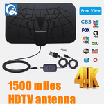 TV Antenna Supplier - 50-mile Indoor Flat-screen Signal Amplifier