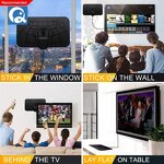 TV Antenna Supplier - 50-mile Indoor Flat-screen Signal Amplifier