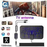 TV Antenna Supplier - 50-mile Indoor Flat-screen Signal Amplifier