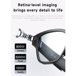 Smart Glasses Supplier - AI Camera 8MP Translation Sunglasses