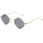 Sunglasses Manufacturer - Retro Gold Frame UV400