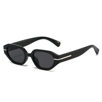 Sunglasses Manufacturer - Retro Square Frame Gray Blue