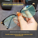 Color Blindness Glasses Manufacturer - Diamond-Shaped Full-Frame