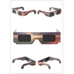 Solar Eclipse Glasses Manufacturer - UV400 Square Frame