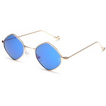 Sunglasses Manufacturer - Retro Gold Frame UV400