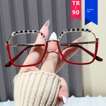 Eyeglasses Manufacturer - Ultra-Light Large-Frame Gold
