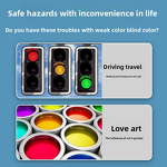 Color Blindness Glasses Manufacturer - Diamond-Shaped Full-Frame