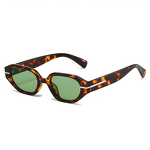 Sunglasses Manufacturer - Retro Square Frame Gray Blue