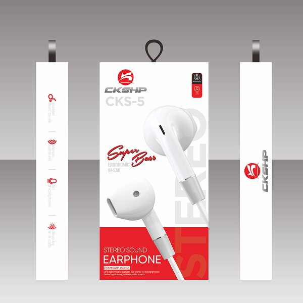 Wired Earphone Manufacturer - CKS-5 HiFi Bass Noise Isolating