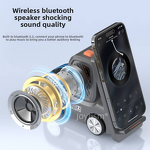 Wireless Charging Station Supplier - 5 in 1 with BT Speaker