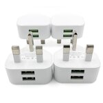 Wall Charger Manufacturer - UK Dual Port 5V2A 10W 12W