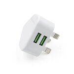 Wall Charger Manufacturer - UK Dual Port 5V2A 10W 12W