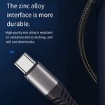 Data Cable Manufacturer - Nylon Braided Type-C 6A Fast Charging