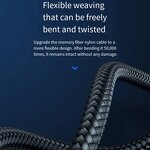 Data Cable Manufacturer - Nylon Braided Type-C 6A Fast Charging
