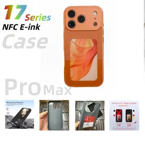 Smart Case Manufacturer - HD 4 Color E Ink NFC for iPhone