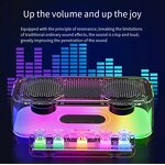 Desktop Speaker Manufacturer - Esports RGB Glass Heavy Bass
