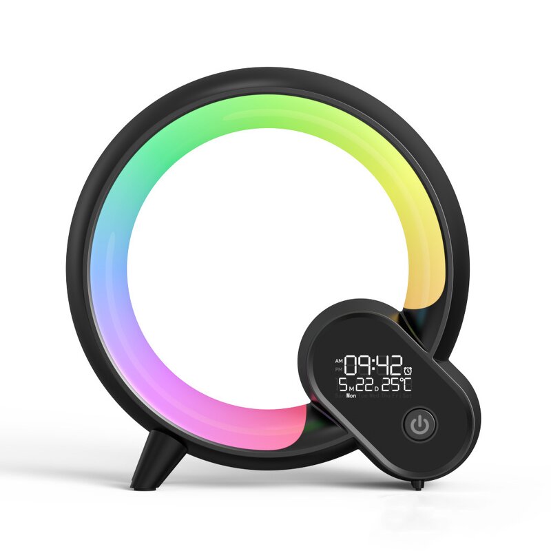 Smart Alarm Clock Speaker Manufacturer - RGB Wireless Wake-up Light