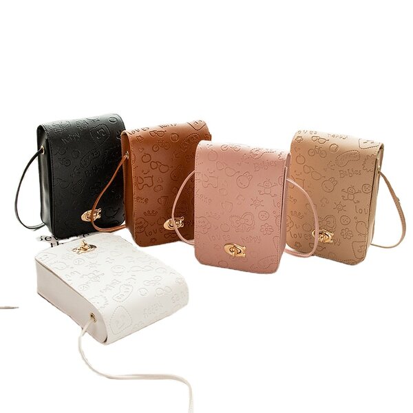 Mobile Phone Bag Manufacturer - Cross-body Print Fresh Sweet
