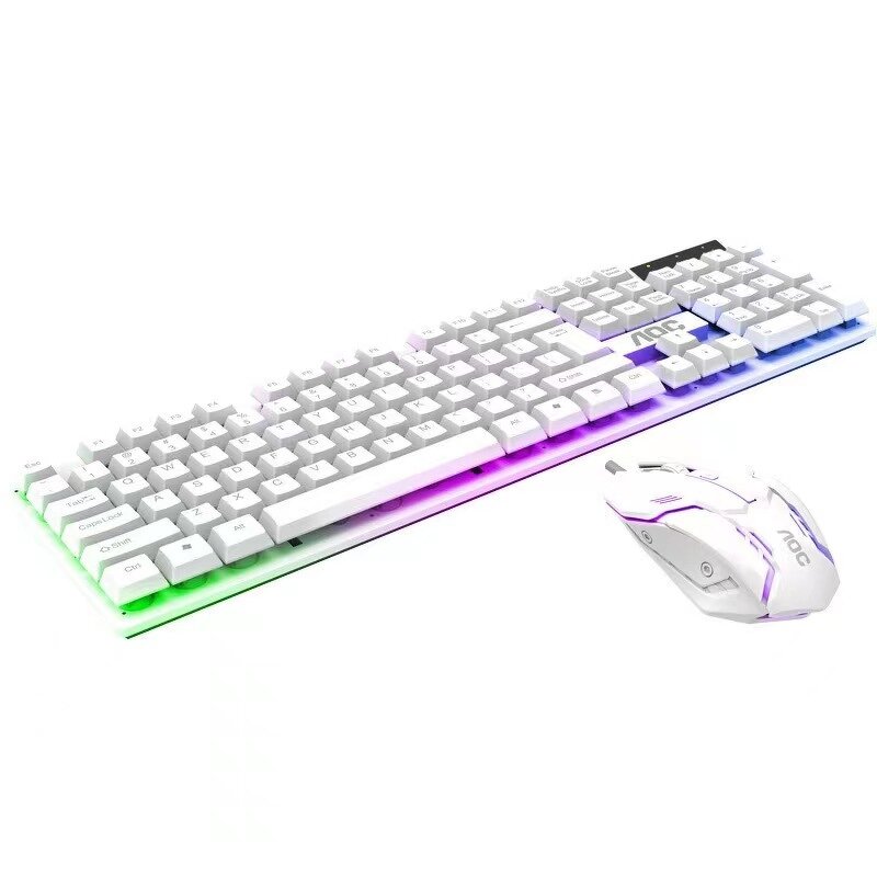 Keyboard Mouse Set Manufacturer - KM100 Wired USB Luminous