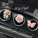 Car Fragrance Stone Manufacturer - Butterfly Tulip Flower