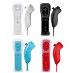 Wii Game Console Manufacturer - Wireless Curved Handle Vibration