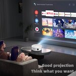 Portable Projector Manufacturer - 1080p HD Electric Focus Android