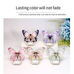 Mobile Phone Ring Manufacturer - Butterfly Painted Cartoon Cute