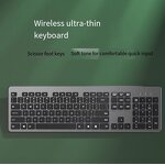 Keyboard Mouse Set Manufacturer - Slim Silent Three-zone Wireless