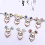 Mobile Phone Ring Manufacturer - Diamond-encrusted Cartoon Foldable