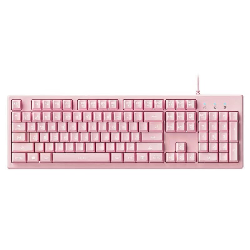 Keyboard Mouse Set Manufacturer - Pink Series G25 Wired Backlight