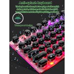 Keyboard Mouse Set Manufacturer - GTX300 Punk Round Keycap