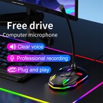 USB Microphone Manufacturer - RGB Gaming Desktop Condenser