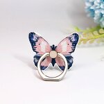 Mobile Phone Ring Manufacturer - Butterfly Painted Cartoon Cute